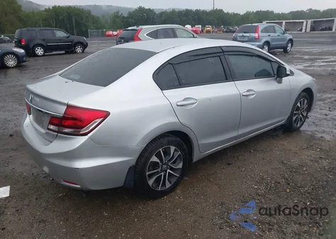 2013 Honda Civic Ex-L z USA, uszkodzony, nr VIN 19XFB2F99DE271576